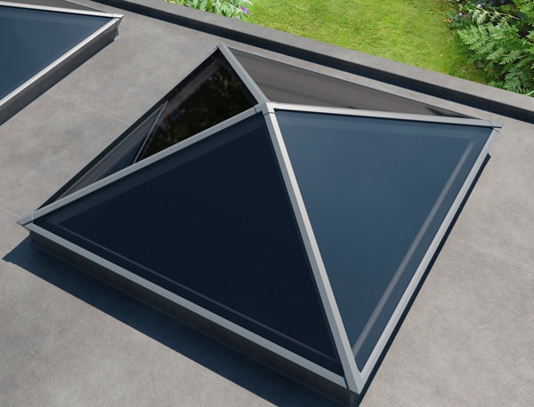 Sheerline S1 Aluminium Roof Lantern (Glazed)