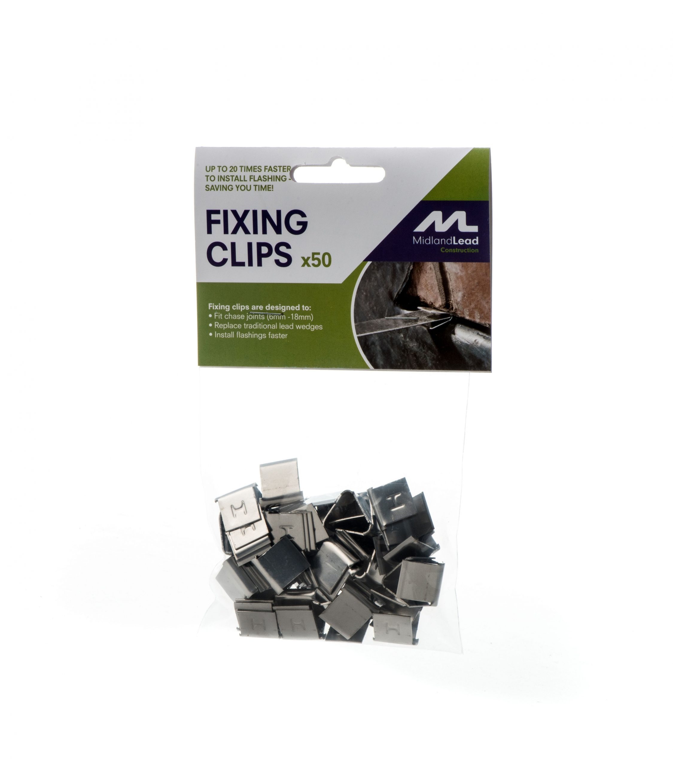Lead Fixing Clips x 50