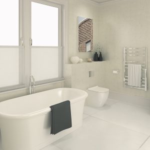 Harmony wall panels in silver