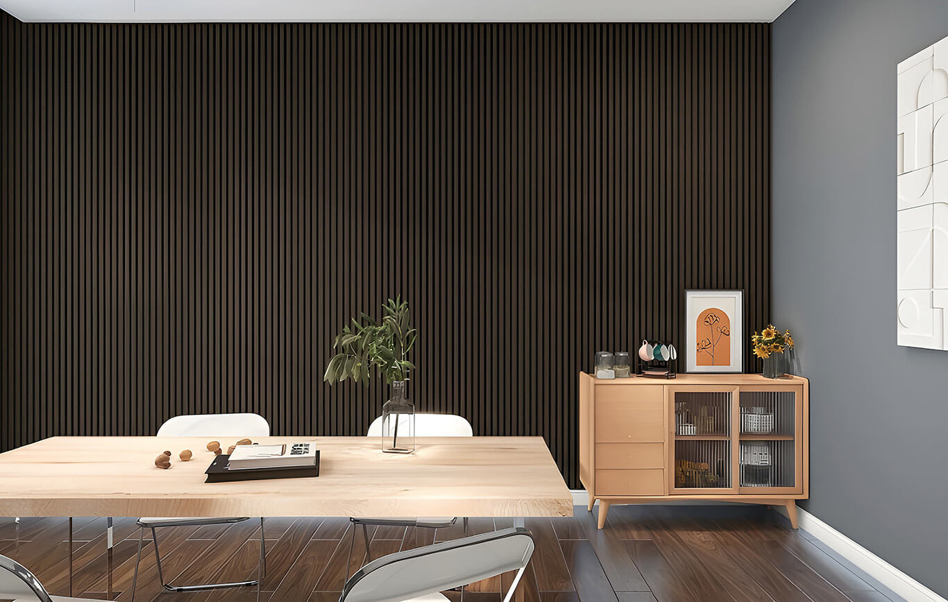 Walnut Acoustic Wall Panels