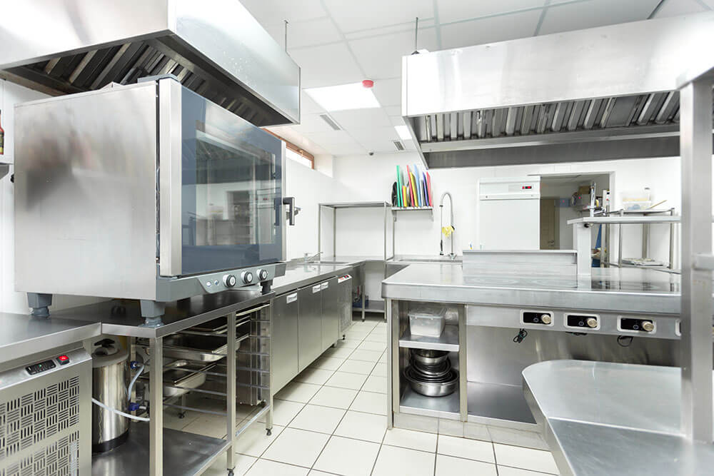 Hygienic Commercial Kitchen Lifestyle