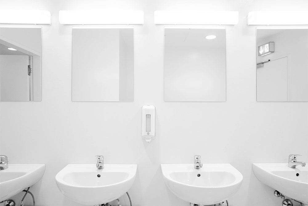 Hygienic Commercial bathroomLifestyle