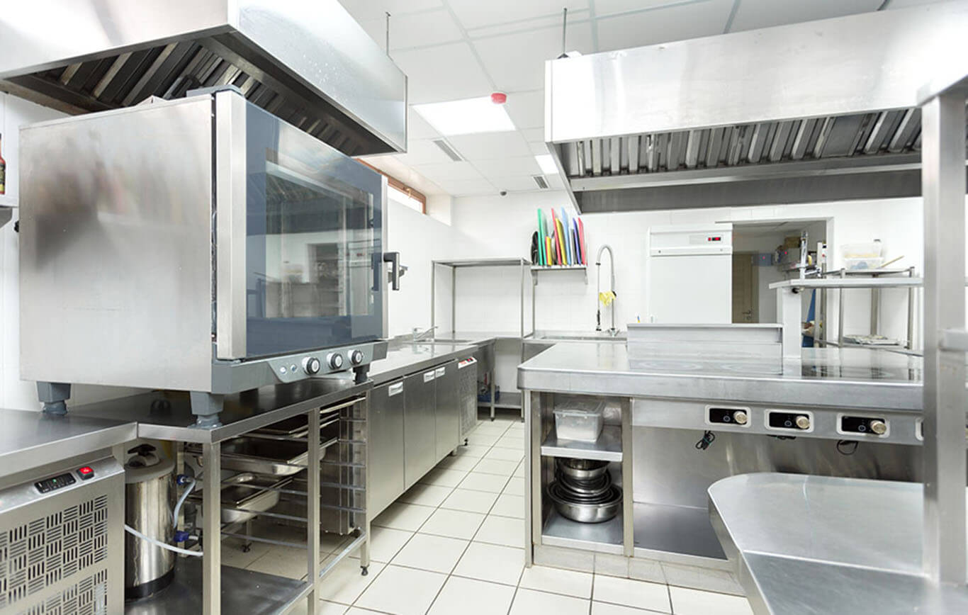 Hygienic Commercial Kitchen Lifestyle
