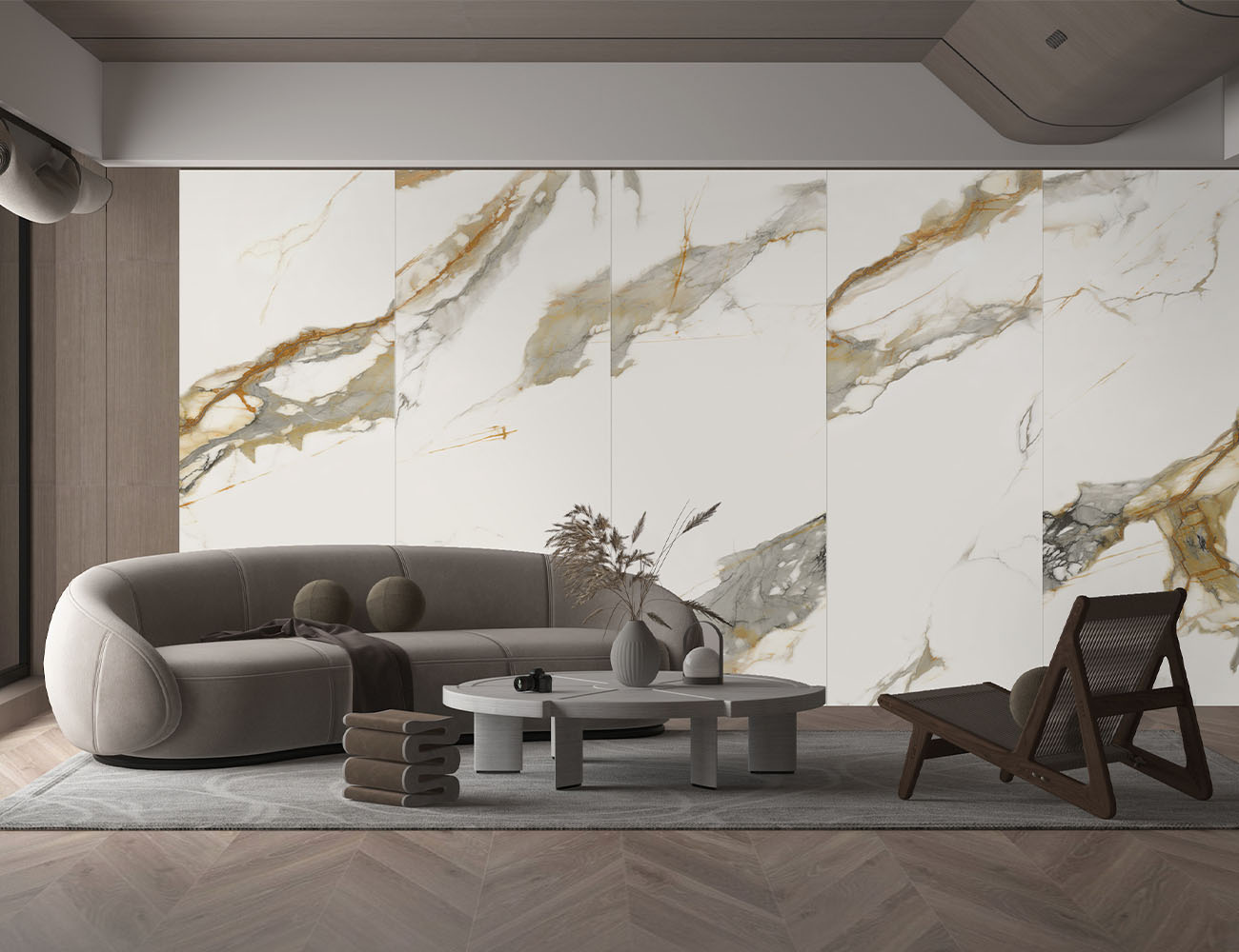 Bronze Carrara Odyssey wall panel
